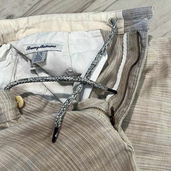 Tommy Bahama linen blend size L shorts read description - Picture 3 of 4